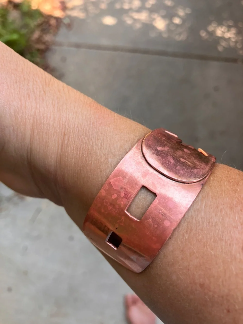 Hand Crafted vintage wide